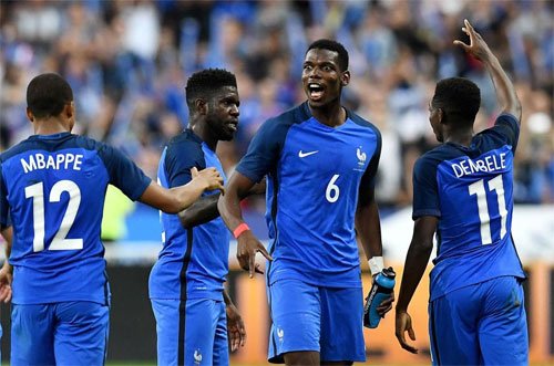 Pháp hiện là đội tuyển có nhiều tài năng bậc nhất thế giới.