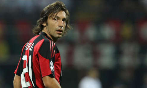 Pirlo từng giúp Milan giành hai chức vô địch Serie A và hai Champions League