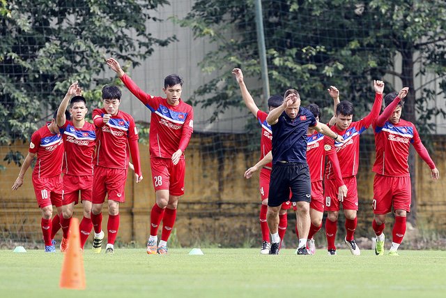 Đội tuyển Việt Nam đang dần hoàn thiện về đội hình