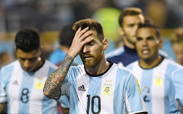 Messi vẫn gây thất vọng khi lên tuyển