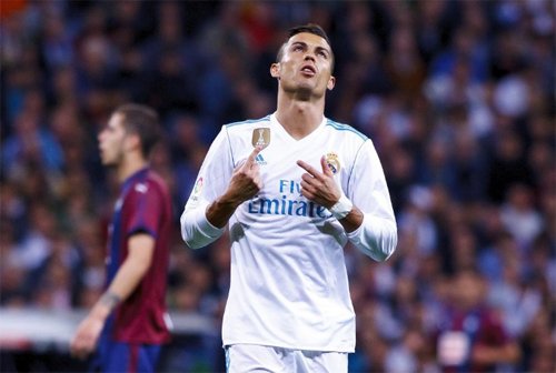 Ronaldo không ghi được bàn nào vào lưới Eibar để khởi động cho lễ trao giải The Best.