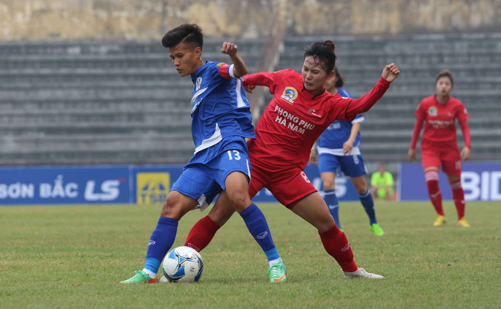 Hà Nam bị cầm hoà trong trận mở màn giai đoạn lượt về giải VĐQG nữ- Cup Thái Sơn Bắc 2017