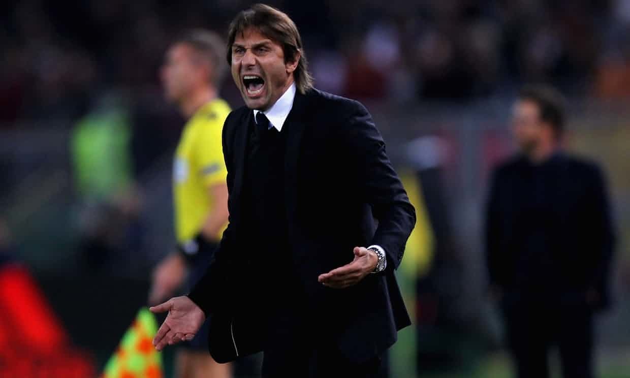 Chelsea thua đậm Roma, Conte đổ lỗi cho may mắn