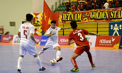 Futsal Việt Nam trắng tay ở giải Đông Nam Á