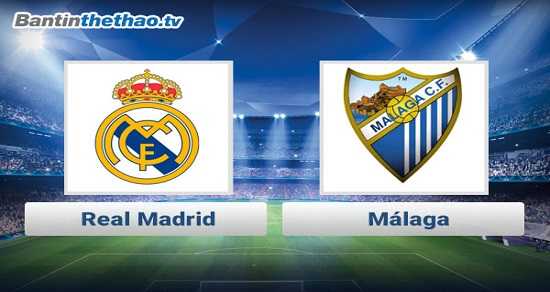 Link xem trực tiếp, link sopcast Real vs Málaga đêm nay 25/11/2017 La Liga