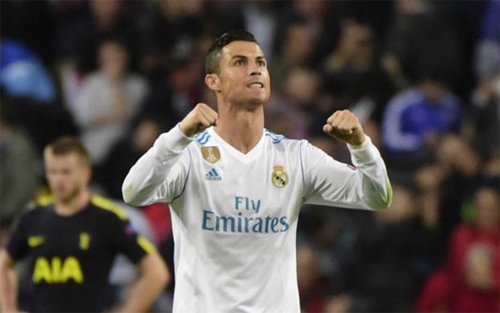 Ronaldo đang dẫn đầu danh sách Vua phá lưới Champions League.