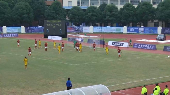 Nam Định thắng sốc đội bóng số 1 Trung Quốc