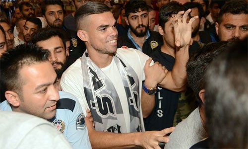 Pepe đánh giá cao sự cuồng nhiệt của các CĐV Besiktas