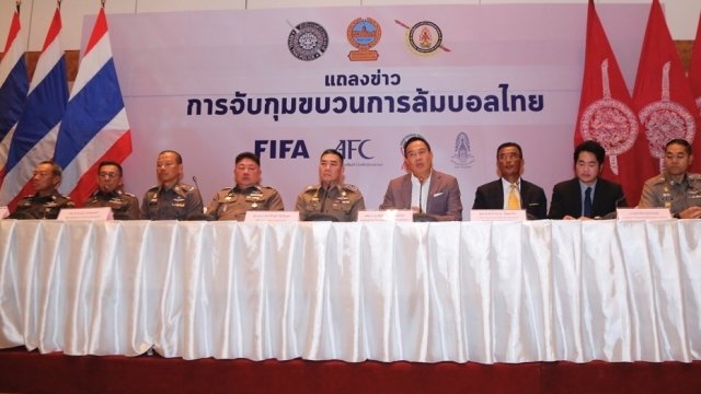 LĐBĐ Thái Lan và cảnh sát Hoàng gia thông tin về vụ bắt giữ