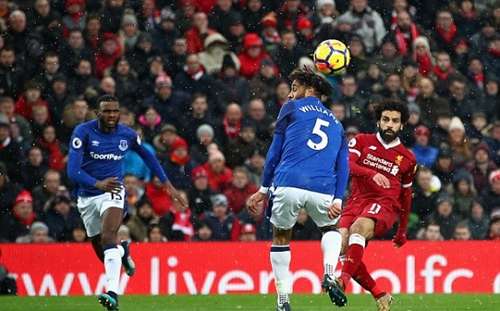 Salah cứa lòng đẹp mắt vào lưới Everton