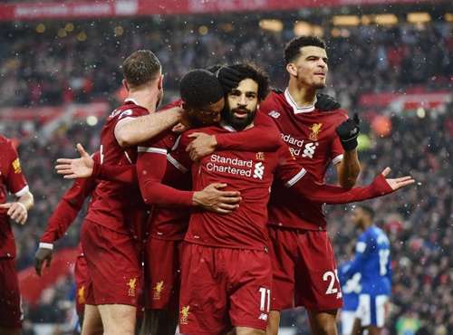 Salah tiếp tục tỏa sáng trong màu áo Liverpool