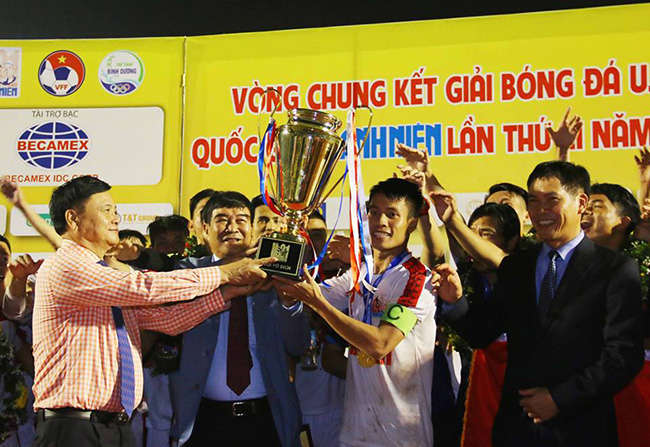 U21 HAGL lần đầu tiên vô địch giải U21 báo Thanh Niên