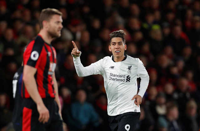 Hủy diệt Bournemouth, Liverpool trở lại Top 4