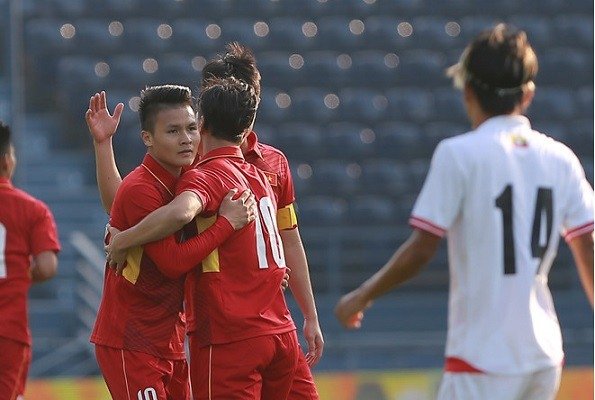 U23 Việt Nam vẫn chưa thật hiểu quả trong khâu kết thúc, dù ghi đến 4 bàn vào lưới Myanmar