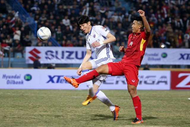 U23 Việt Nam đã chơi đầy cố gắng trước Ulsan Hyundai 