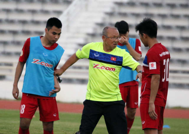 HLV Park Hang Seo đang cố gắng thay đổi đội tuyển U23 Việt Nam