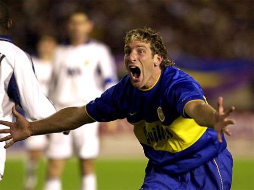 Cựu tiền đạo Martin Palermo giúp Boca thắng Real năm 2000.