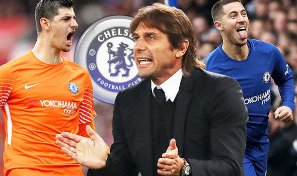 HLV Conte yêu cầu Chelsea nhanh chóng gia hạn hợp đồng với Hazard và Courtois