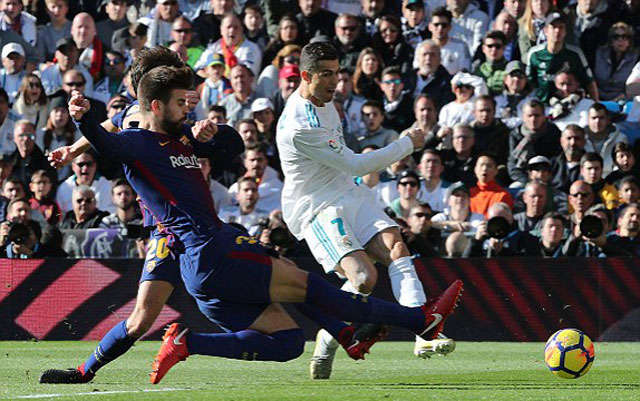 Ronaldo tỏ ra vô duyên trong trận này