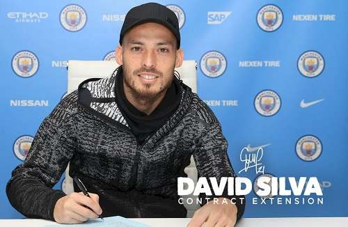 David Silva có hợp đồng đến hè 2020 với Man City