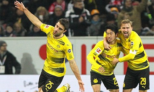 Kể từ trận Augsburg hôm 30/9, đến hôm qua, Dortmund mới được tận hưởng trở lại niềm vui chiến thắng ở Bundesliga