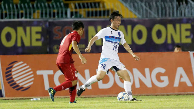 U19 Việt Nam thất bại trước U21 Yokohama