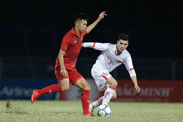 U21 Việt Nam giành chiến thắng trước U19 Việt Nam tại giải U21 quốc tế