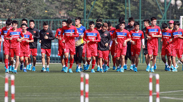 Các tuyển thủ U23 Việt Nam được HLV Park Hang Seo thưởng cho 1 ngày nghỉ trọn vẹn