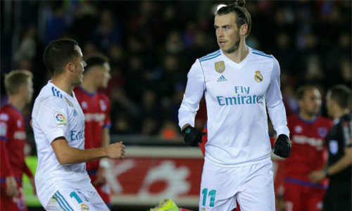 Bale và Isco tỏa sáng, Real đại thắng trận đầu năm