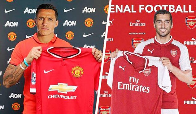 Sanchez sang MU và Mkhitaryan cập bến Arsenal