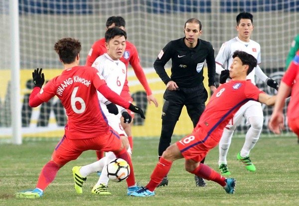 U23 Việt Nam đã chơi đầy nỗ lực trước U23 Hàn Quốc
