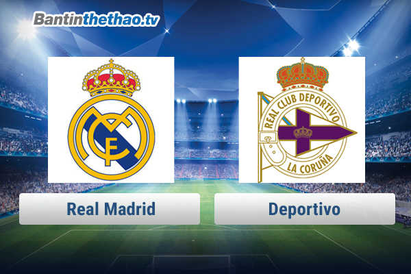 Link xem trực tiếp, link sopcast Real vs Deportivo tối nay 21/1/2018 La Liga