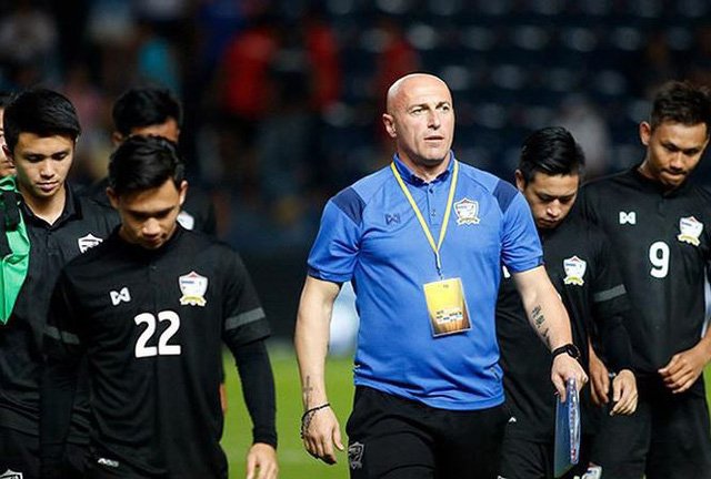 HLV Zoran Jankovic thất vọng khi U23 Thái Lan không có kết quả ưng ý ở giải U23 châu Á
