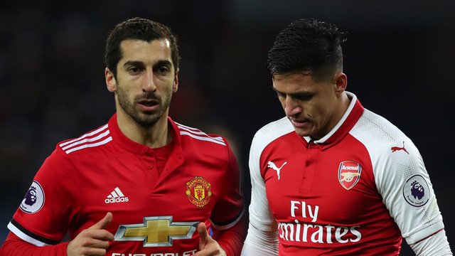 Vụ trao đổi Alexis Sanchez và Mkhitaryan của MU và Arsenal đang dần đi tới hồi kết