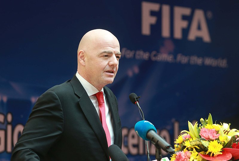 Chủ tịch FIFA, ông Gianni Infantino
