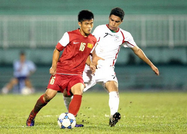 Thái Sung (16) là một trong những cầu thủ tuổi Tuất tài năng của bóng đá Việt Nam