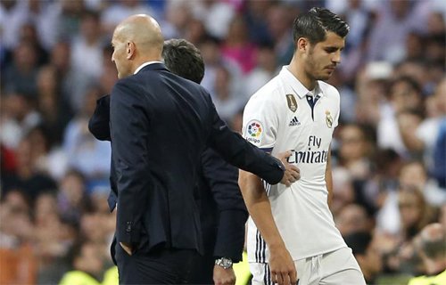 Morata thất vọng vì bị đánh giá thấp ở Real.