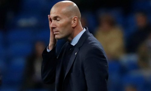 Zidane đang phải đương đầu với sóng gió.
