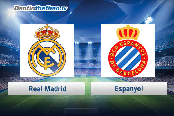 Link xem trực tiếp, link sopcast Real vs Espanyol đêm nay 28/2/2018 La Liga