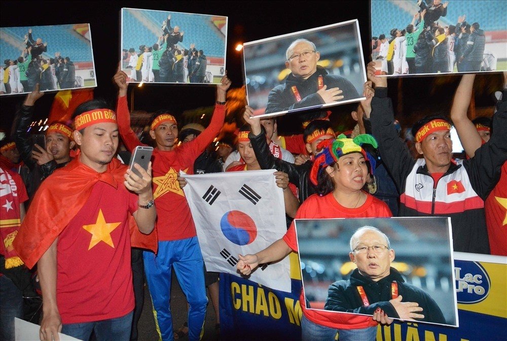 HLV Park Hang Seo ghi dấu ấn đậm nét trong lòng người hâm mộ Việt Nam