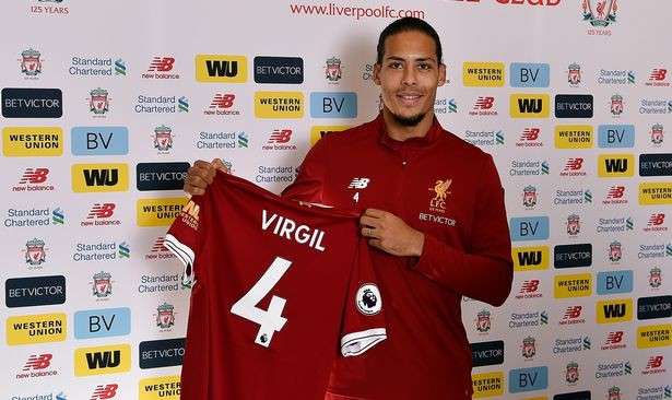 Virgil van Dijk là bản hợp đồng đắt nhất mà một CLB Premier League mua tại tháng 1