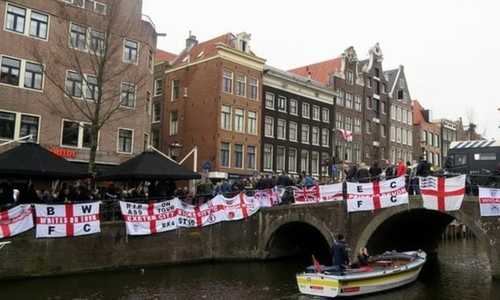 Hơn 100 CĐV người Anh bị bắt trước trận gặp Hà Lan