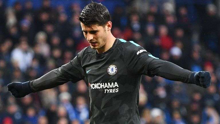 Morata đã tìm lại được cảm giác ghi bàn trong trận đấu với Leicester City