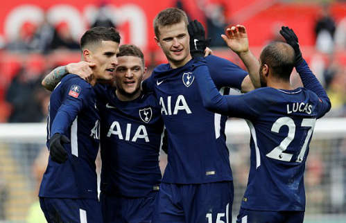 Tottenham khởi đầu tốt trong chuỗi trận vắng Harry Kane cho tới đầu tháng 4/2018. 