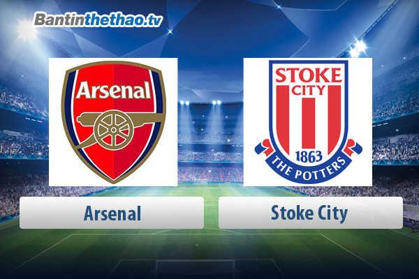 Link xem trực tiếp, link sopcast live stream Arsenal vs Stoke City tối nay 01/04/2018 Ngoại Hạng Anh
