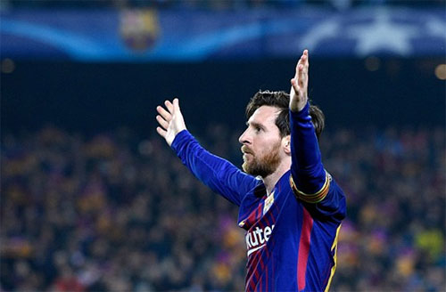Messi giúp Barca thắng Chelsea với tỷ số 3-0 trong trận lượt về tối 14/3.
