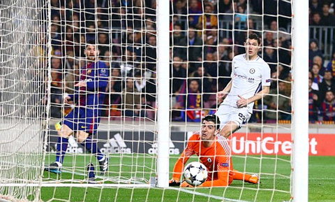 Messi mở tỷ số ngay phút thứ 3 cho Barca
