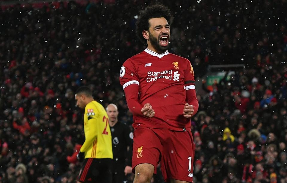 Salah đang thăng hoa trong màu áo Liverpool