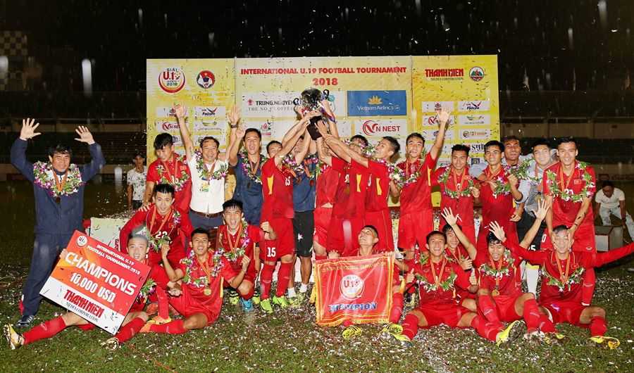Hạ Mito, U19 Việt Nam ngược dòng vô địch giải U19 quốc tế 2018