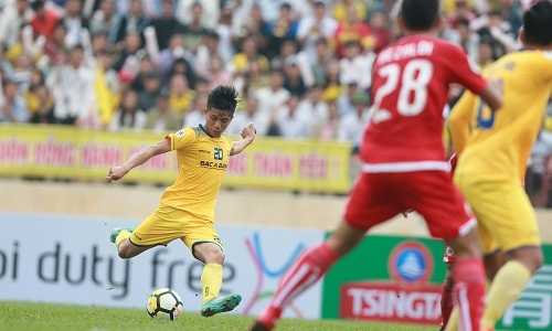 Bị cầm hòa trên sân nhà, SLNA vẫn đứng nhất bảng tại AFC Cup